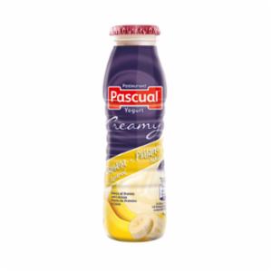 YOGUR PASCUAL LIQUIDO CREMOSO PLATANO 188 ML