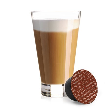 Café con leche - Cápsulas compatibles Dolce Gusto