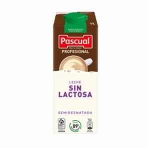Leche semidesnatada Sin Lactosa brik 1 l · PASCUAL · Supermercado