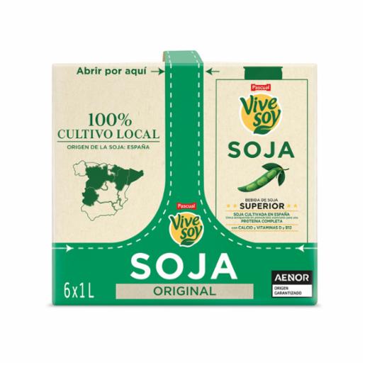 Vivesoy Bebida Soja Original 1 l