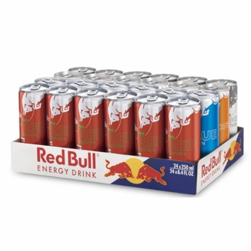 Mix de Bebidas Energéticas Red Bull 250 ml