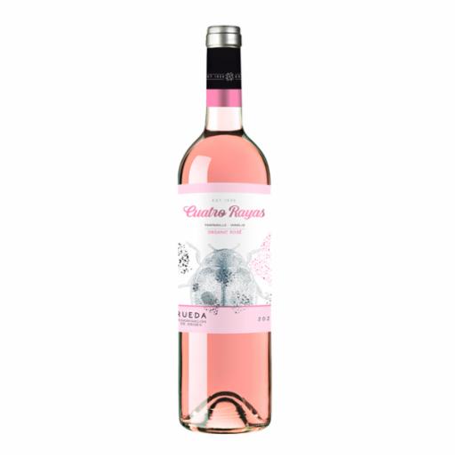Vino Rosado Organic Tempranillo Cuatro Rayas 75 cl