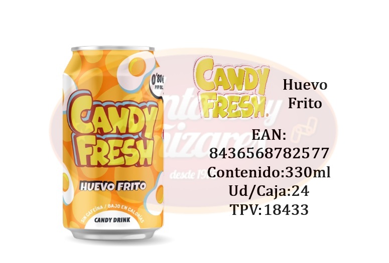 Candy Fresh Huevo Frito 330ml_18433