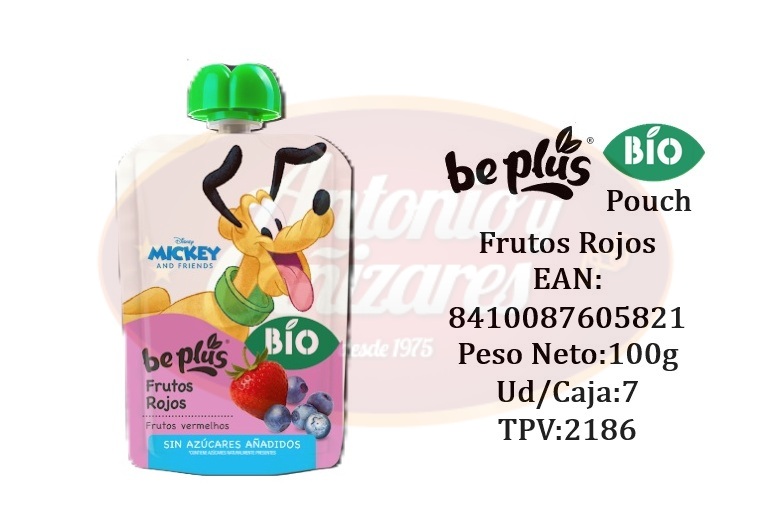 Be Plus Pouch Bio 100g Frutos Rojos_2186