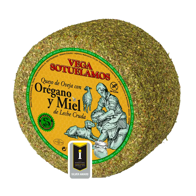 3915016 QUESO OVEJA CURADO MIEL Y OREGANO